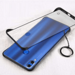 Samsung M11 Matte Transparent Hybrid Frosted Full Frame Less Case Cover