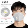 KN95 Washable Mask For Covid 19 Protection