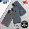 Samsung M11 Matte Transparent Hybrid Frosted Full Frame Less Case Cover