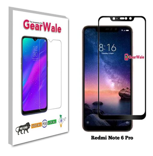 Redmi Note 6 Pro OG Tempered Glass 9H Curved Full Screen