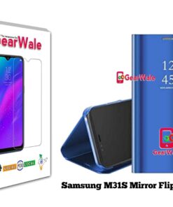 Samsung M31s Mirror Flip Cover Exclusive