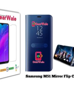 Samsung M51 Mirror Flip Cover Exclusive