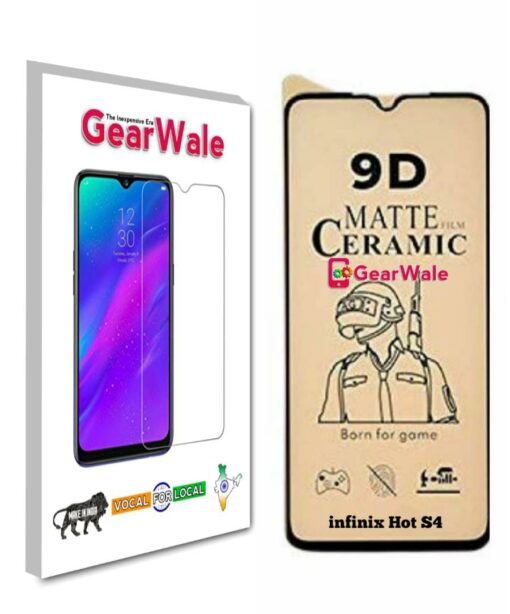 Infinix Hot S4 Matte Screen Protector for GAMERS