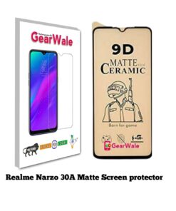 Realme Narzo 30A Matte Screen Protector for GAMERS