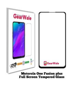 Motorola One Fusion Plus Full Screen Tempered Glass