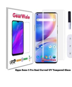 Oppo Reno 5 Pro Real Curved UV Tempered Glass