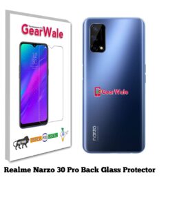 Realme Narzo 30 Pro Back Side Glass Protector