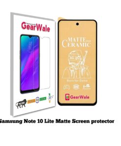 Samsung Note 10 Lite Matte Screen Protector for GAMERS