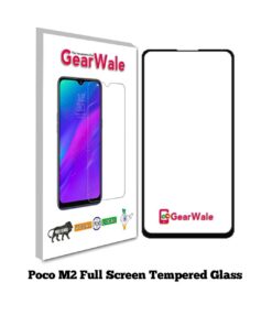Poco M2 OG Tempered Glass 9H Curved Full Screen Edge to Edge