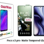 Poco X3 Pro Matte Tempered Glass For Gamers