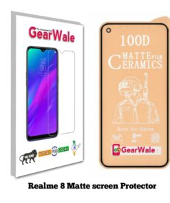 Realme 8 Matte Screen Protector for GAMERS