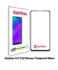 Realme C17 OG Tempered Glass 9H Curved Full Screen Edge to Edge