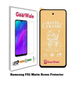 Samsung F62 Matte Screen Protector for GAMERS
