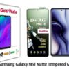 Samsung Galaxy M51 Matte Tempered Glass For Gamers