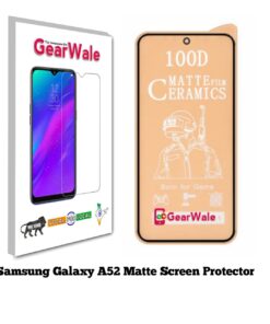 Samsung Galaxy A52 Matte Screen Protector for GAMERS