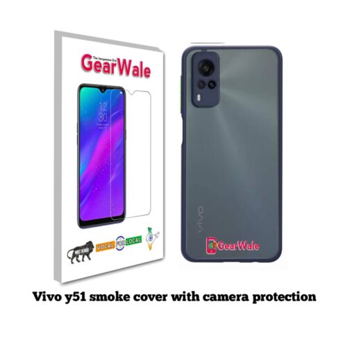 Vivo Y51 Smoke Cover With Camera Protection Special Edition