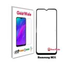 Samsung M31 OG Tempered Glass 9H Curved Full Screen