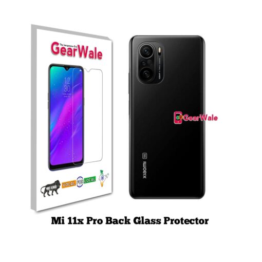 Mi 11x Pro Back Side Glass Protector