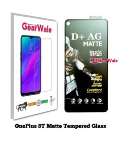 Oneplus 8T Matte Tempered Glass For Gamers