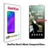 OnePlus Nord 2 Matte Tempered Glass For Gamers