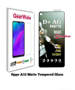 Oppo A52 Matte Tempered Glass For Gamers