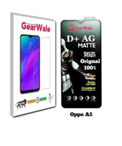 Oppo A5 Matte Tempered Glass For Gamers