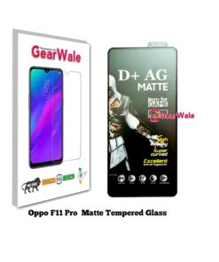 Oppo F11 Pro Matte Tempered Glass For Gamers