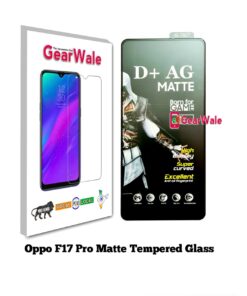 Oppo F17 Pro Matte Tempered Glass For Gamers