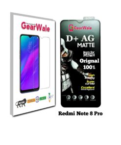 Redmi Note 8 Pro Matte Tempered Glass For Gamers