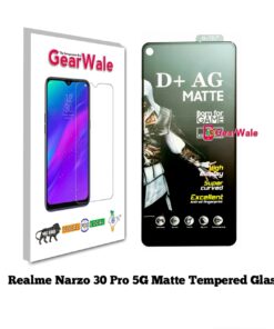 Realme Narzo 30 Pro 5G Matte Tempered Glass For Gamers