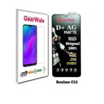 Realme C12 Matte Tempered Glass For Gamers