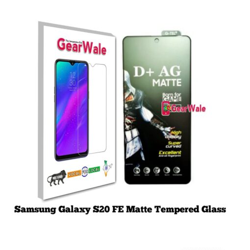 Samsung Galaxy S20 FE Matte Tempered Glass For Gamers
