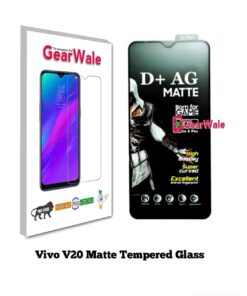 Vivo V20 Matte Tempered Glass For Gamers