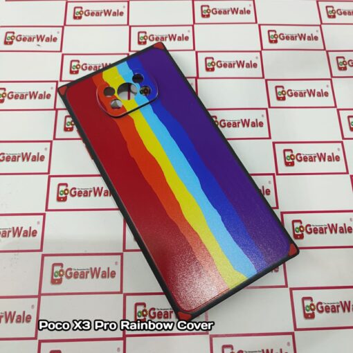 Poco X3 Pro Rainbow Cover With Camera Protection Special Edition
