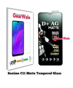 Realme C11 Matte Tempered Glass For Gamers