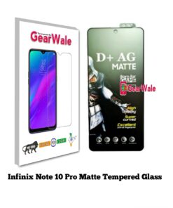 Infinx Note 10 Pro Matte Tempered Glass