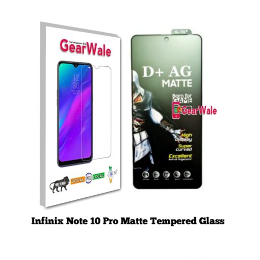 Infinx Note 10 Pro Matte Tempered Glass