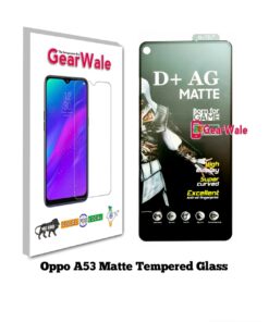 OPPO A53 G Matte Tempered Glass For Gamers