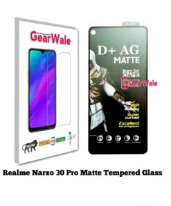 Realme Narzo 30 Pro Matte Tempered Glass For Gamers
