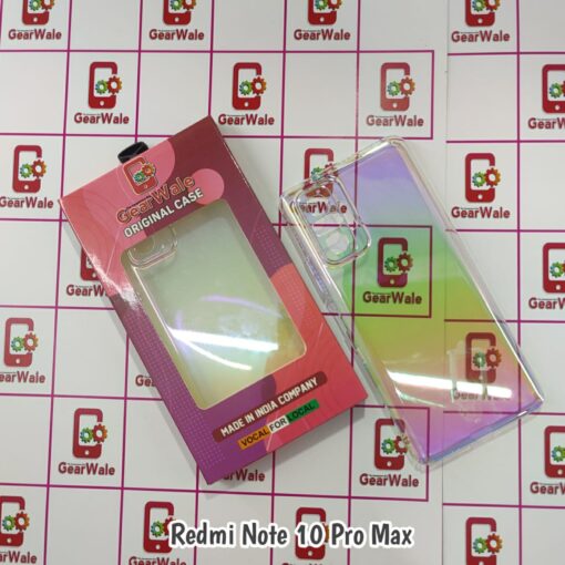 Redmi Note 10 Pro Max Glass Full Transparent Prism Cover