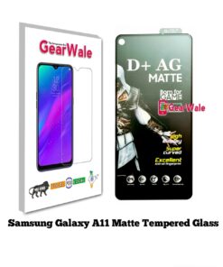 Samsung Galaxy A11 Matte Tempered Glass For Gamers