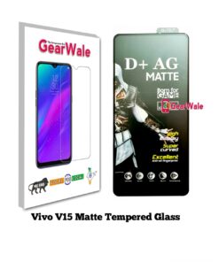 Vivo V15 Matte Tempered Glass