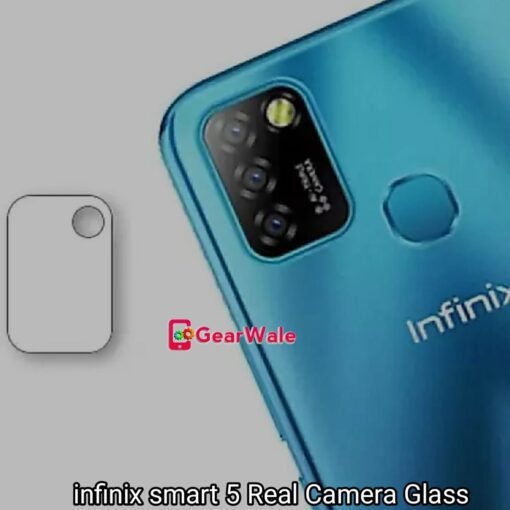 Infinix Smart 5 Camera Bump Tempered Glass Protector
