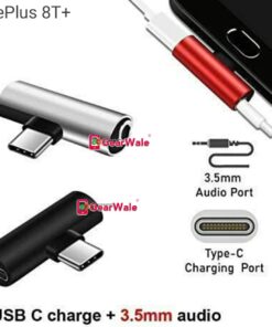 OnePlus 8T+ 2in1 Adapter Charging And Headphone GearWale