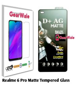 Realme 6 Pro Matte Tempered Glass For Gamers