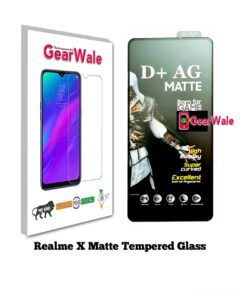 Realme X Matte Tempered Glass For Gamers