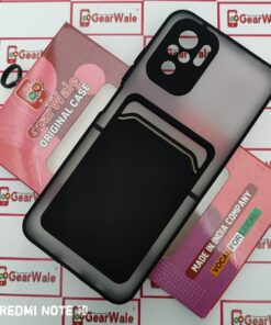 Redmi Note 10 4G Smoke Cover With ATM Pocket