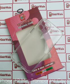 iPhone 12 Mini Hard Transparent Cover With Camera Protection
