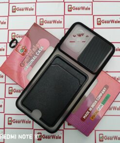 Redmi Note 10 Pro Camera Shutter Smoke Cover With ATM Pocket