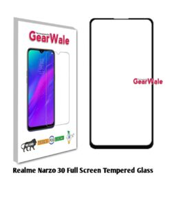 Realme Narzo 30 Full Screen Tempered Glass